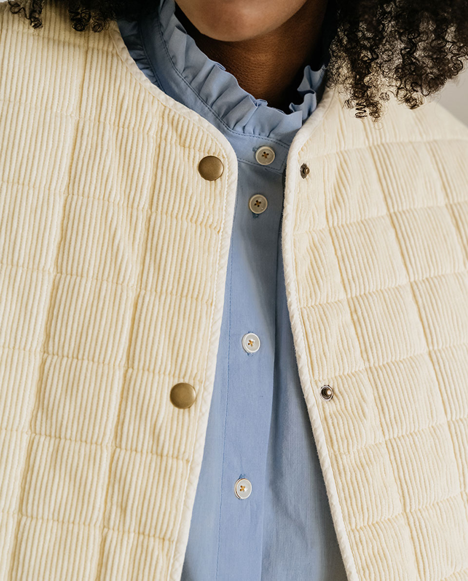 Gilet BACCI - MOLLY Meringue