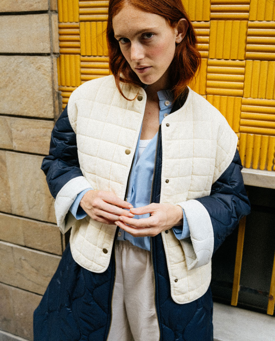 Gilet BACCI - MOLLY Meringue