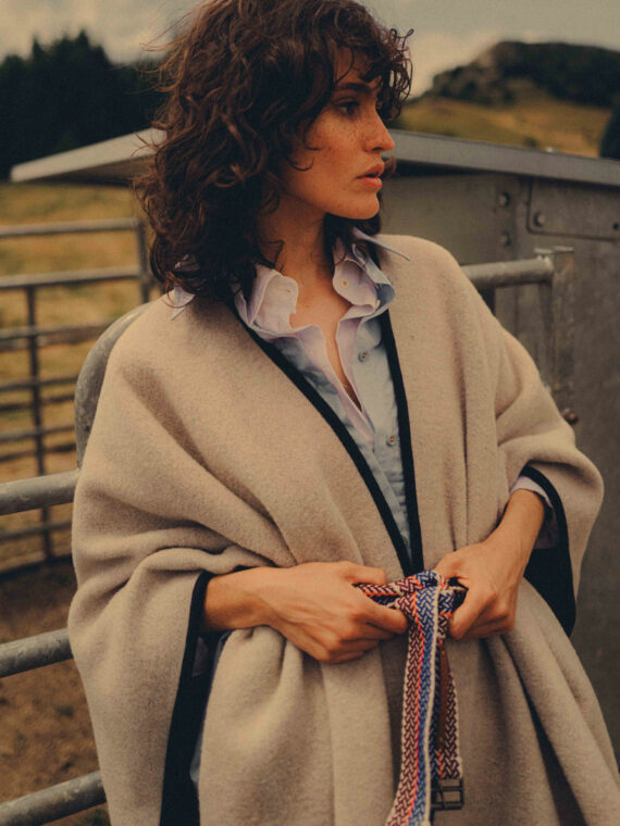 Manteau WOODSTOCK - BOBBY Ocre