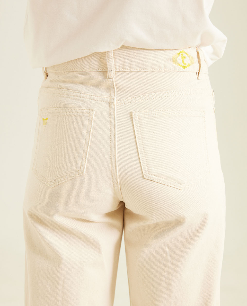 Denim TOM - CROSS Ecru
