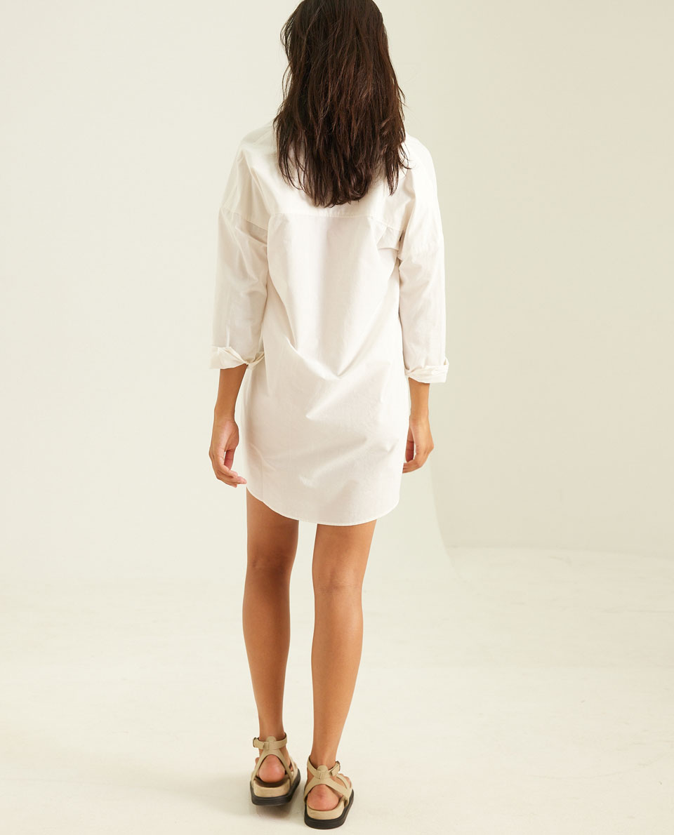 Robe-chemise XIANG - NOVA Blanc