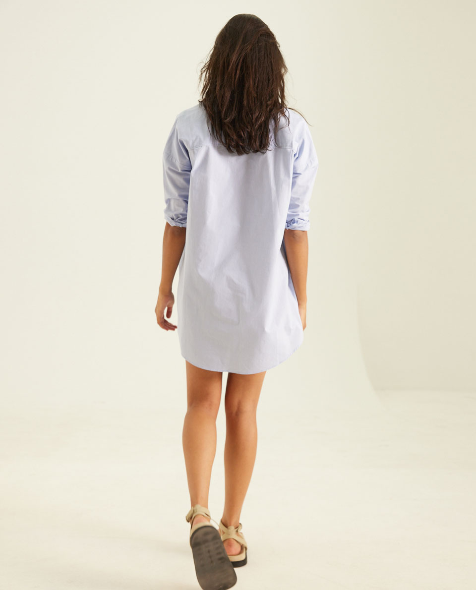 Robe-chemise XIANG - NOVA Blue