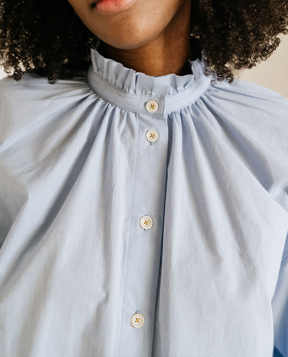 Blouse BOHEM - NOVA Blue