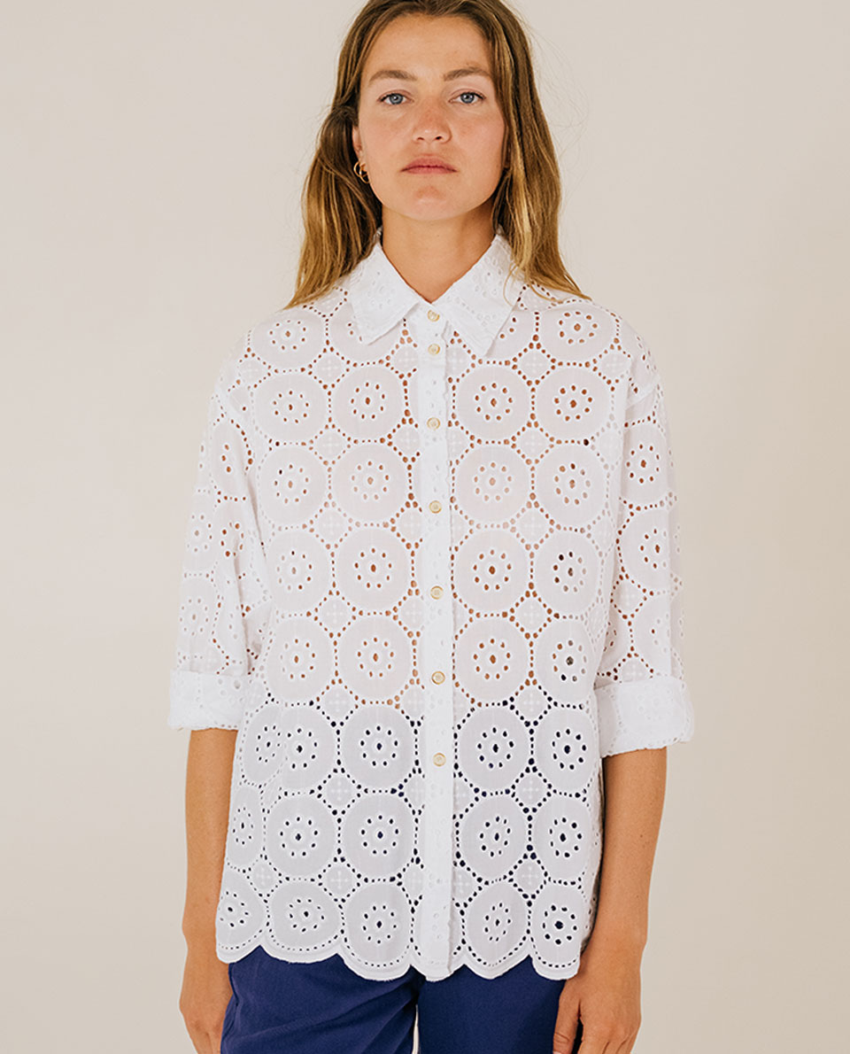 Chemise CECIL - COTTAGE Blanc