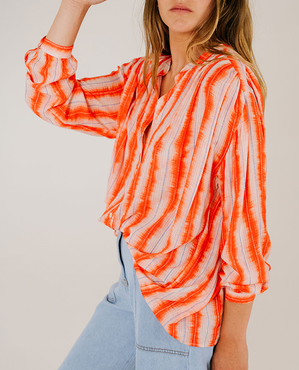 Blouse WYNONA - MARIA Tangerine