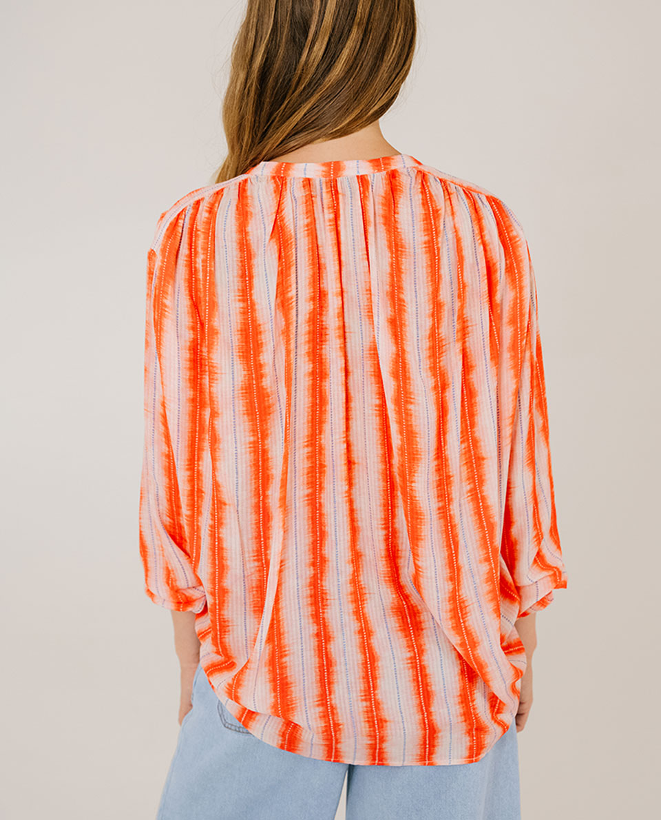 Blouse WYNONA - MARIA Tangerine